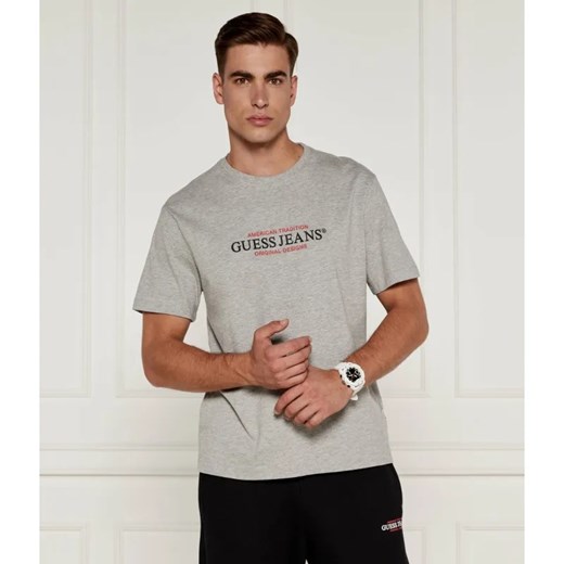 Guess Jeans T-shirt | Regular Fit ze sklepu Gomez Fashion Store w kategorii T-shirty męskie - zdjęcie 184343350