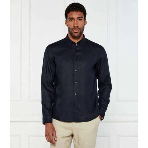 BOSS BLACK Lniana koszula C-LIAM-S-BD-C1-243 | Regular Fit ze sklepu Gomez Fashion Store w kategorii Koszule męskie - zdjęcie 184343390