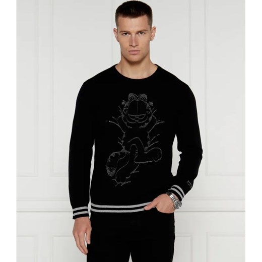 Iceberg Sweter ICEBERG X GARFIELD | Regular Fit | z dodatkiem wełny ze sklepu Gomez Fashion Store w kategorii Swetry męskie - zdjęcie 184343402