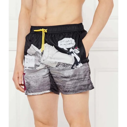 Iceberg Szorty kąpielowe ICEBERG X LOONEY TUNES | Regular Fit ze sklepu Gomez Fashion Store w kategorii Kąpielówki - zdjęcie 184343431