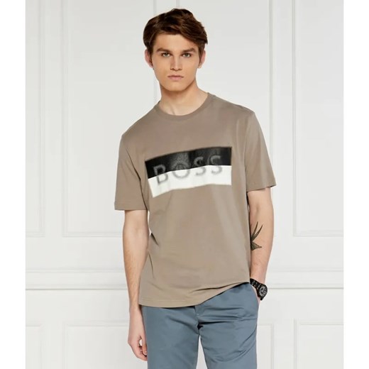 BOSS GREEN T-shirt Tee | Regular Fit ze sklepu Gomez Fashion Store w kategorii T-shirty męskie - zdjęcie 184343453