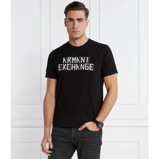 Armani Exchange T-shirt | Regular Fit ze sklepu Gomez Fashion Store w kategorii T-shirty męskie - zdjęcie 184343470