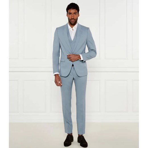 HUGO Wełniany garnitur Arti/Hesten242V1X | Extra slim fit ze sklepu Gomez Fashion Store w kategorii Garnitury męskie - zdjęcie 184343482