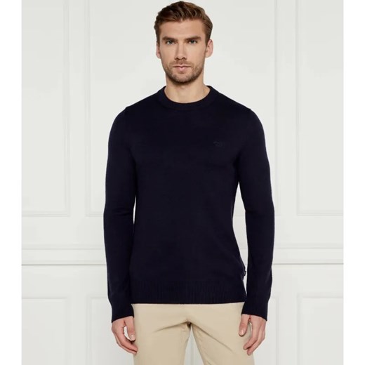 Joop! Jeans Wełniany sweter Laurelo | Regular Fit ze sklepu Gomez Fashion Store w kategorii Swetry męskie - zdjęcie 184343511