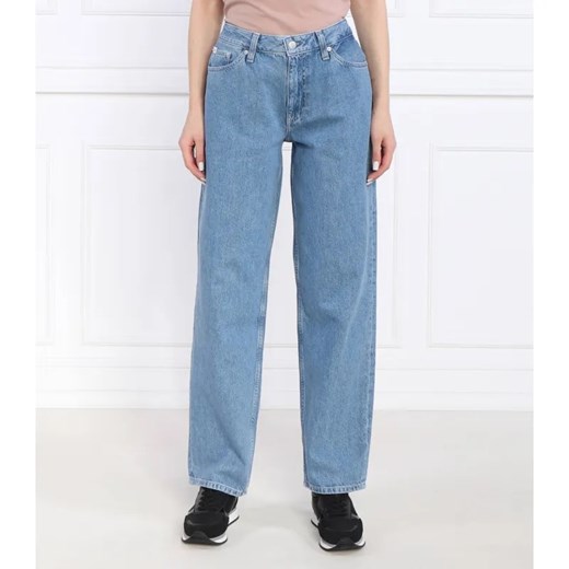 Calvin Klein Jeans Jeansy | Straight fit ze sklepu Gomez Fashion Store w kategorii Jeansy damskie - zdjęcie 184343521