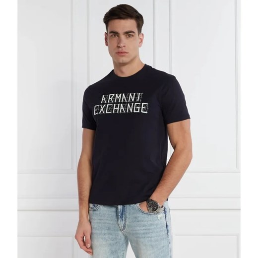 Armani Exchange T-shirt | Regular Fit ze sklepu Gomez Fashion Store w kategorii T-shirty męskie - zdjęcie 184343530
