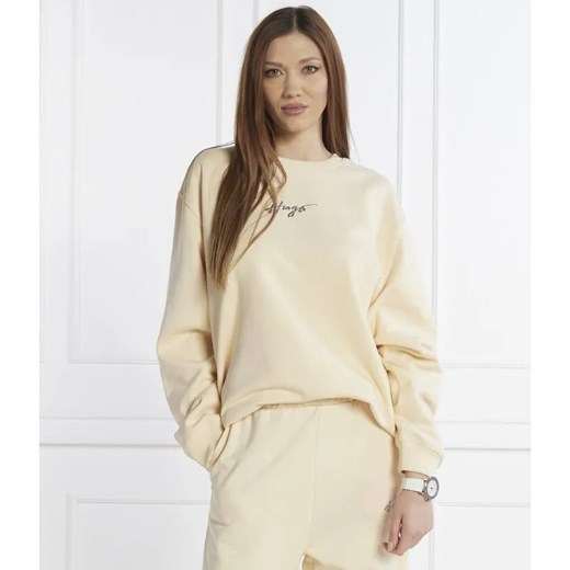 HUGO Bluza Classic Crew_1 | Oversize fit ze sklepu Gomez Fashion Store w kategorii Bluzy damskie - zdjęcie 184343560