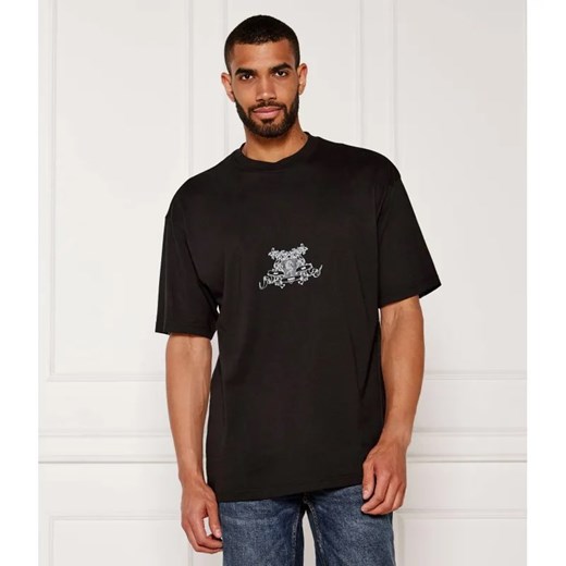 HUGO T-shirt Duarms | Oversize fit ze sklepu Gomez Fashion Store w kategorii T-shirty męskie - zdjęcie 184343572