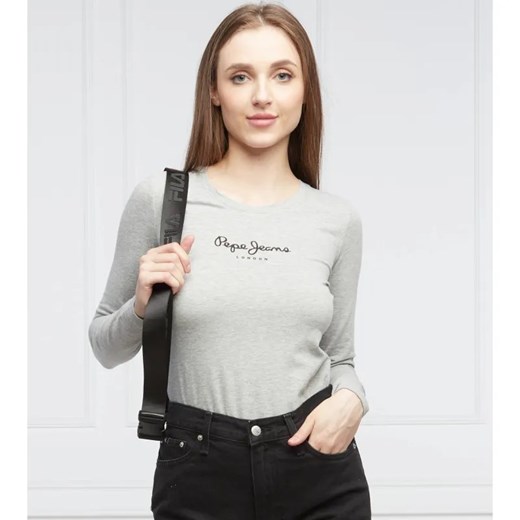Pepe Jeans London Bluzka NEW VIRGINIA | Slim Fit ze sklepu Gomez Fashion Store w kategorii Bluzki damskie - zdjęcie 184343594