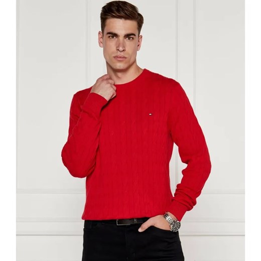 Tommy Hilfiger Sweter CLASSIC CABLE | Regular Fit ze sklepu Gomez Fashion Store w kategorii Swetry męskie - zdjęcie 184343652