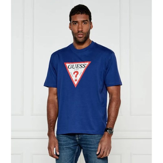 Guess Jeans T-shirt | Oversize fit ze sklepu Gomez Fashion Store w kategorii T-shirty męskie - zdjęcie 184343674