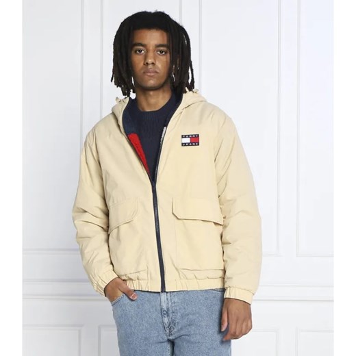 Tommy Jeans Dwustronna kurtka SHERPA | Relaxed fit ze sklepu Gomez Fashion Store w kategorii Kurtki męskie - zdjęcie 184343802