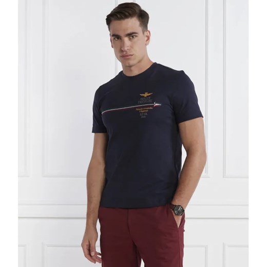 Aeronautica Militare T-shirt | Regular Fit ze sklepu Gomez Fashion Store w kategorii T-shirty męskie - zdjęcie 184343810