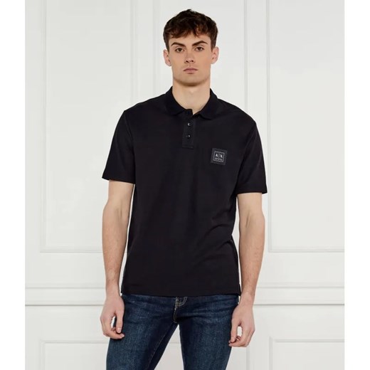 Armani Exchange Polo | Regular Fit | pique ze sklepu Gomez Fashion Store w kategorii T-shirty męskie - zdjęcie 184343814