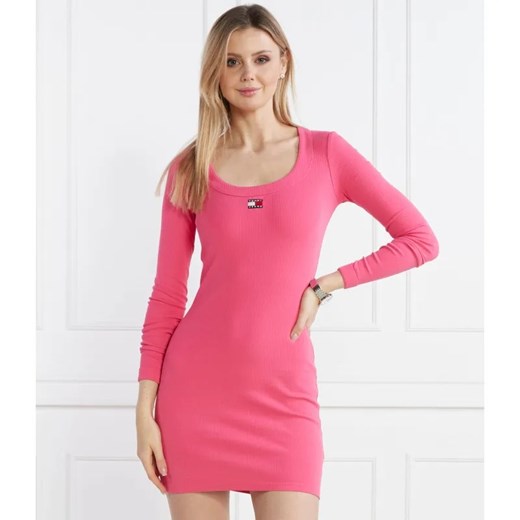 Tommy Jeans Sukienka TJW BADGE RIB ze sklepu Gomez Fashion Store w kategorii Sukienki - zdjęcie 184343831