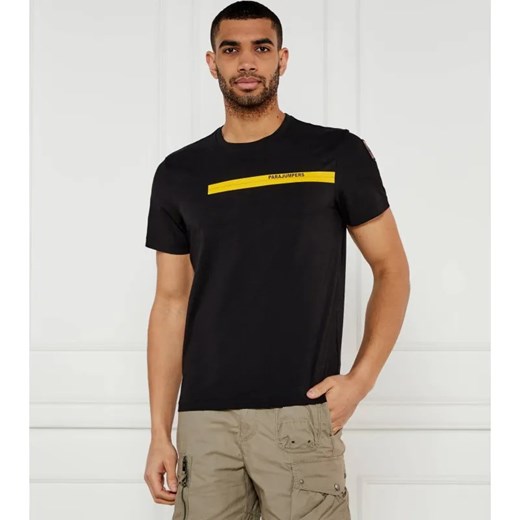 PARAJUMPERS T-shirt Tape Tee | Regular Fit ze sklepu Gomez Fashion Store w kategorii T-shirty męskie - zdjęcie 184343924