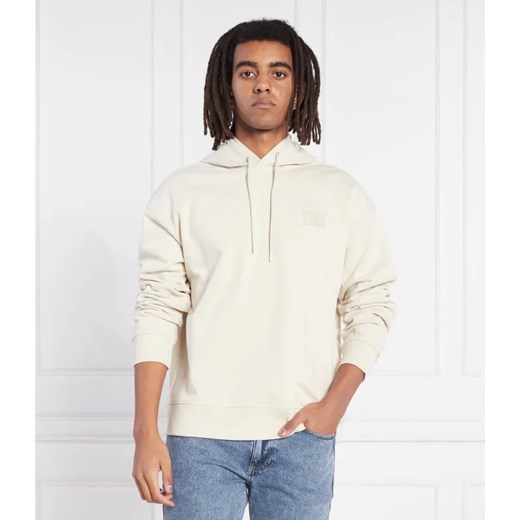 Calvin Klein Jeans Bluza SHRUNKEN BADGE HOODIE | Regular Fit ze sklepu Gomez Fashion Store w kategorii Bluzy męskie - zdjęcie 184344034
