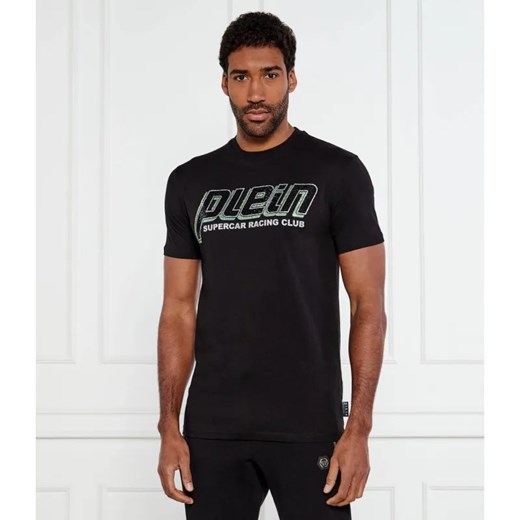 Philipp Plein T-shirt Racing Club | Regular Fit ze sklepu Gomez Fashion Store w kategorii T-shirty męskie - zdjęcie 184344081