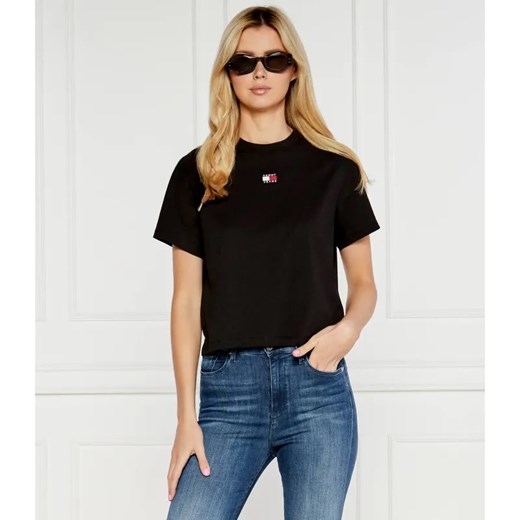 Tommy Jeans T-shirt | Regular Fit ze sklepu Gomez Fashion Store w kategorii Bluzki damskie - zdjęcie 184344100