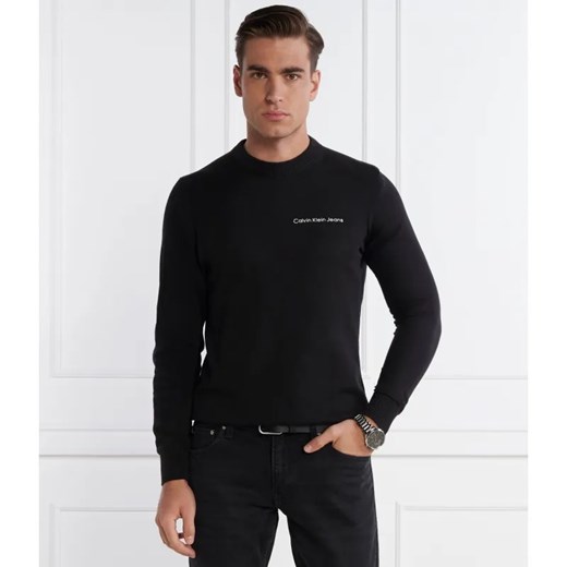 Calvin Klein Jeans Sweter | Regular Fit ze sklepu Gomez Fashion Store w kategorii Swetry męskie - zdjęcie 184344110