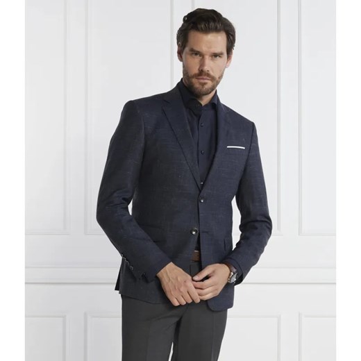 Joop! Wełniana marynarka Herby | Slim Fit | z dodatkiem lnu ze sklepu Gomez Fashion Store w kategorii Marynarki męskie - zdjęcie 184344191