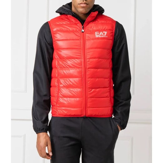 EA7 Puchowy bezrękawnik | Regular Fit L okazyjna cena Gomez Fashion Store