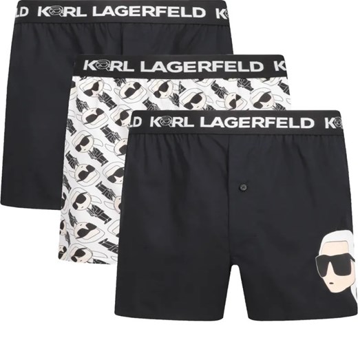 Karl Lagerfeld Bokserki 3-pack Ikonik 2.0 ze sklepu Gomez Fashion Store w kategorii Majtki męskie - zdjęcie 184344214