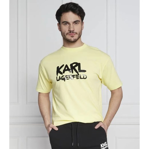 Karl Lagerfeld T-shirt | Regular Fit ze sklepu Gomez Fashion Store w kategorii T-shirty męskie - zdjęcie 184344281