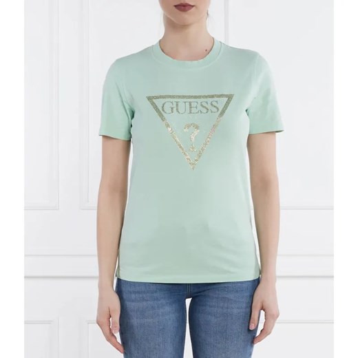 GUESS T-shirt | Regular Fit ze sklepu Gomez Fashion Store w kategorii Bluzki damskie - zdjęcie 184344312