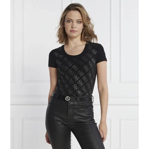 GUESS T-shirt | Slim Fit | stretch ze sklepu Gomez Fashion Store w kategorii Bluzki damskie - zdjęcie 184344314