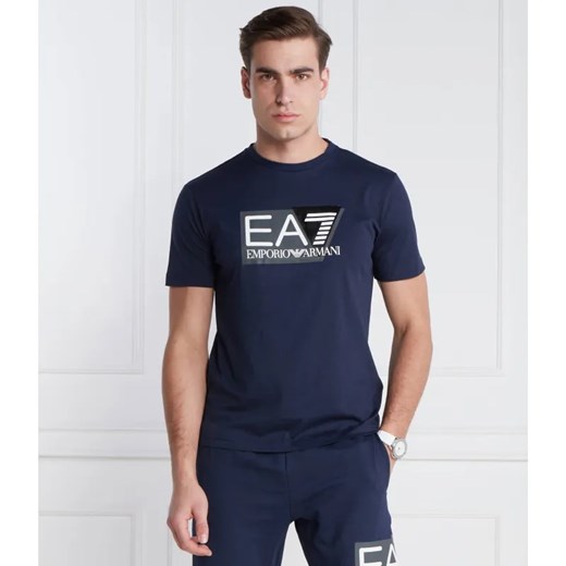 EA7 T-shirt | Regular Fit ze sklepu Gomez Fashion Store w kategorii T-shirty męskie - zdjęcie 184344354