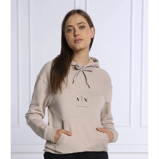 Armani Exchange Bluza | Regular Fit ze sklepu Gomez Fashion Store w kategorii Bluzy damskie - zdjęcie 184344401