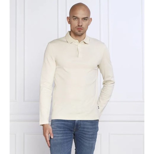 BOSS BLACK Polo Pleins 31 | Slim Fit | mercerised ze sklepu Gomez Fashion Store w kategorii T-shirty męskie - zdjęcie 184344413