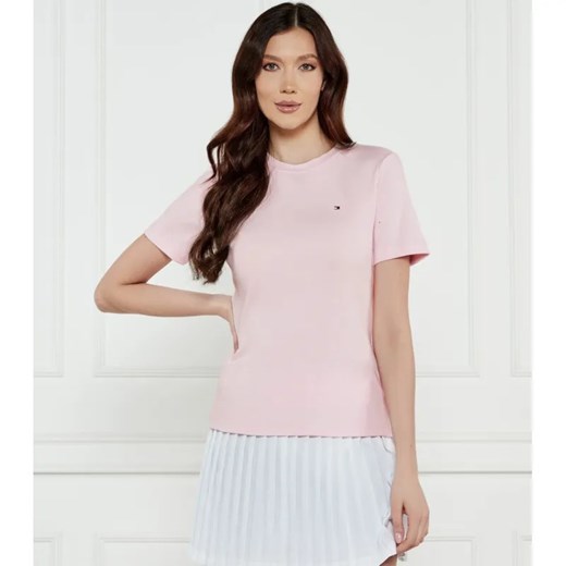 Tommy Hilfiger T-shirt | Slim Fit ze sklepu Gomez Fashion Store w kategorii Bluzki damskie - zdjęcie 184344432