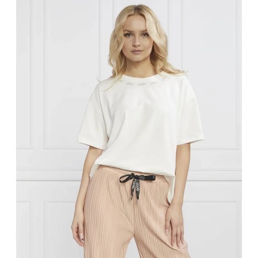 Liu Jo Sport T-shirt | Relaxed fit ze sklepu Gomez Fashion Store w kategorii Bluzki damskie - zdjęcie 184344441