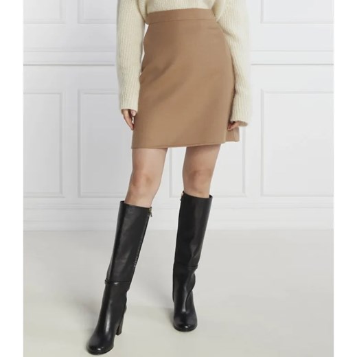 BOSS BLACK Wełniana spódnica Vocana ze sklepu Gomez Fashion Store w kategorii Spódnice - zdjęcie 184344454