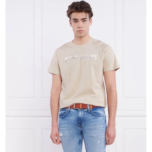 Pepe Jeans London T-shirt RIBALDO | Regular Fit ze sklepu Gomez Fashion Store w kategorii T-shirty męskie - zdjęcie 184344512