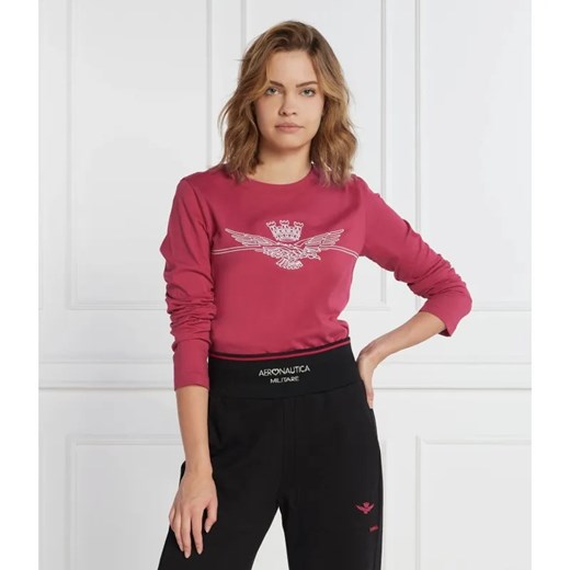Aeronautica Militare Bluzka | Regular Fit ze sklepu Gomez Fashion Store w kategorii Bluzki damskie - zdjęcie 184344581