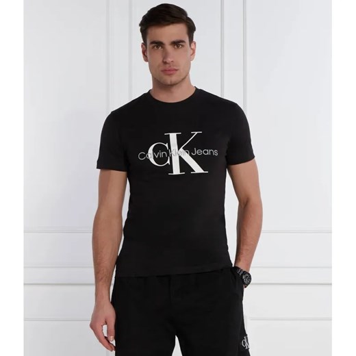 Calvin Klein Jeans T-shirt CORE MONOLOGO | Slim Fit ze sklepu Gomez Fashion Store w kategorii T-shirty męskie - zdjęcie 184344614
