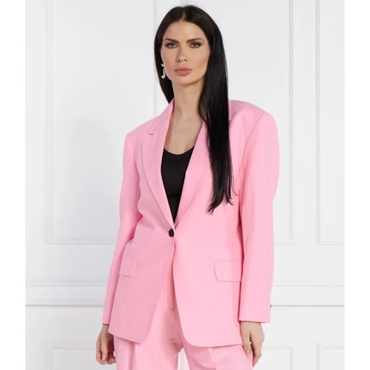 HUGO Marynarka Agura | Loose fit | z dodatkiem lnu 36 okazja Gomez Fashion Store