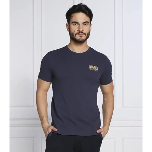 EA7 T-shirt | Regular Fit ze sklepu Gomez Fashion Store w kategorii T-shirty męskie - zdjęcie 184344722