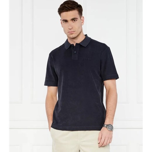 BOSS ORANGE Polo Pe_Towel | Relaxed fit ze sklepu Gomez Fashion Store w kategorii T-shirty męskie - zdjęcie 184344723