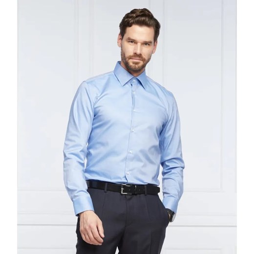 BOSS BLACK Koszula H-HANK-kent-C1-214 | Slim Fit | easy iron ze sklepu Gomez Fashion Store w kategorii Koszule męskie - zdjęcie 184344784