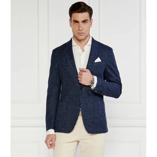 Windsor Lniana marynarka 13 Giro-J35 | Shaped fit Windsor 50 promocyjna cena Gomez Fashion Store