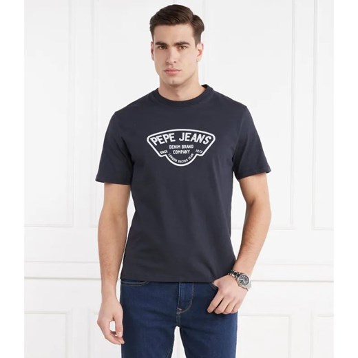 Pepe Jeans London T-shirt CHERRY | Slim Fit ze sklepu Gomez Fashion Store w kategorii T-shirty męskie - zdjęcie 184344812