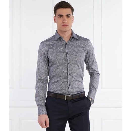 BOSS BLACK Koszula H-HANK-kent-C1-214 | Slim Fit ze sklepu Gomez Fashion Store w kategorii Koszule męskie - zdjęcie 184344843