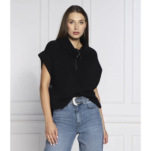 Marc Cain Sweter | Regular Fit | z dodatkiem wełny i kaszmiru ze sklepu Gomez Fashion Store w kategorii Swetry damskie - zdjęcie 184344873