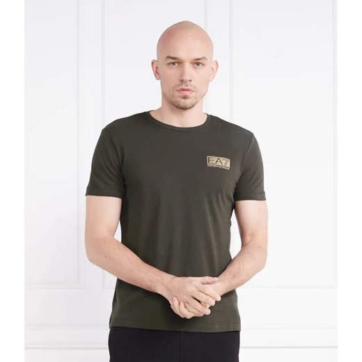 EA7 T-shirt | Regular Fit ze sklepu Gomez Fashion Store w kategorii T-shirty męskie - zdjęcie 184344893