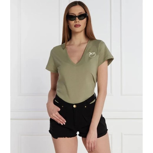 Pinko T-shirt | Regular Fit ze sklepu Gomez Fashion Store w kategorii Bluzki damskie - zdjęcie 184345014