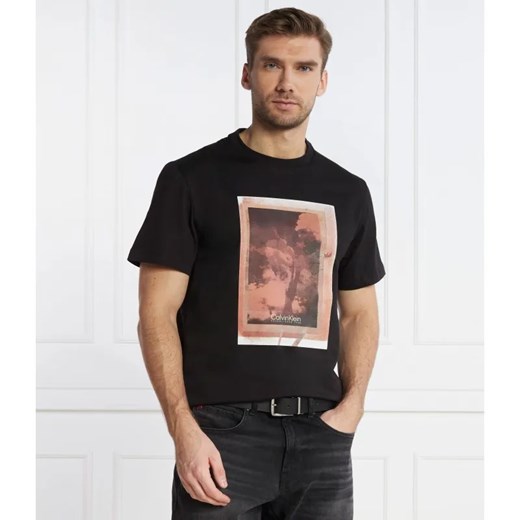 Calvin Klein T-shirt | Regular Fit ze sklepu Gomez Fashion Store w kategorii T-shirty męskie - zdjęcie 184345021